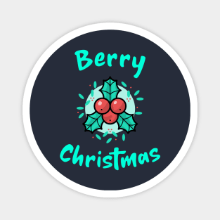 Berry Christmas, Gardener Christmas, Holly Berry Magnet